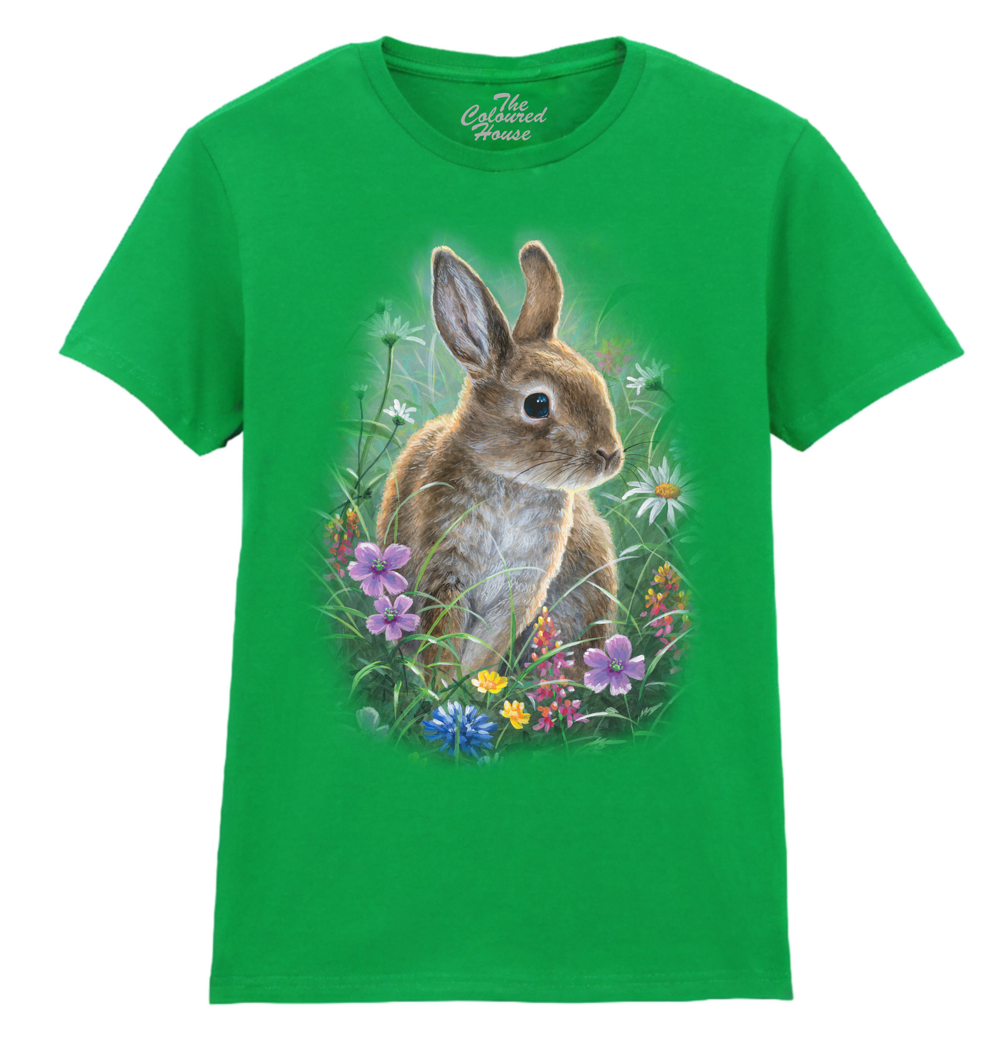 Spring Bunny Ladies T-shirt