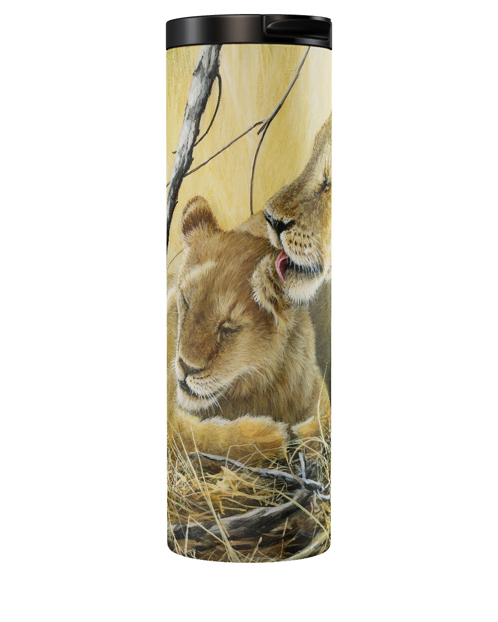 Behind The Ears - Lion Tumbler