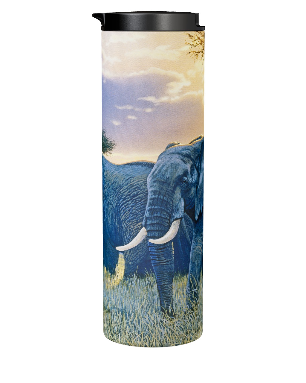 Moon Rush Hour - Elephant Tumbler