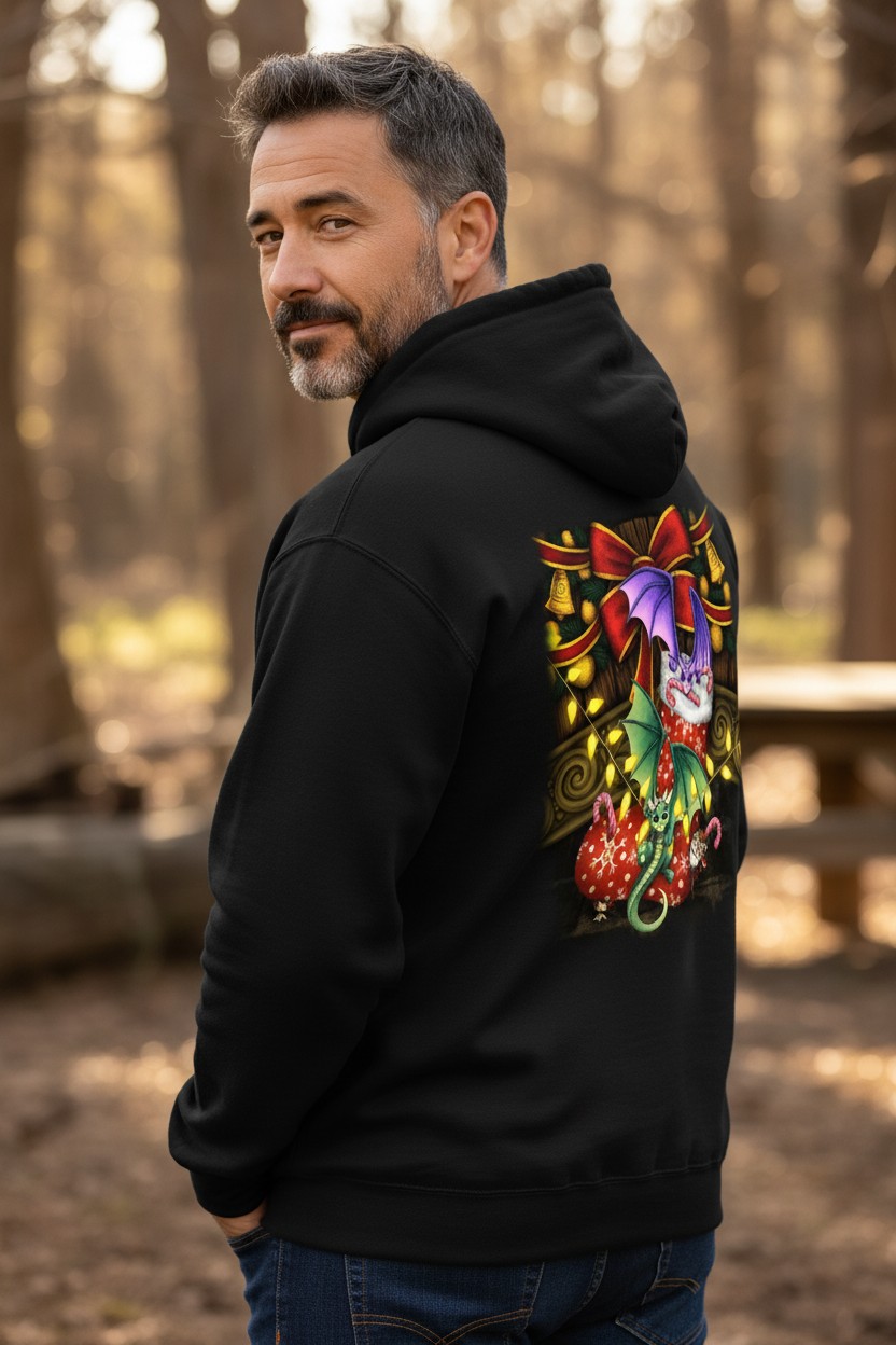 Christmas Dragons Hoodie