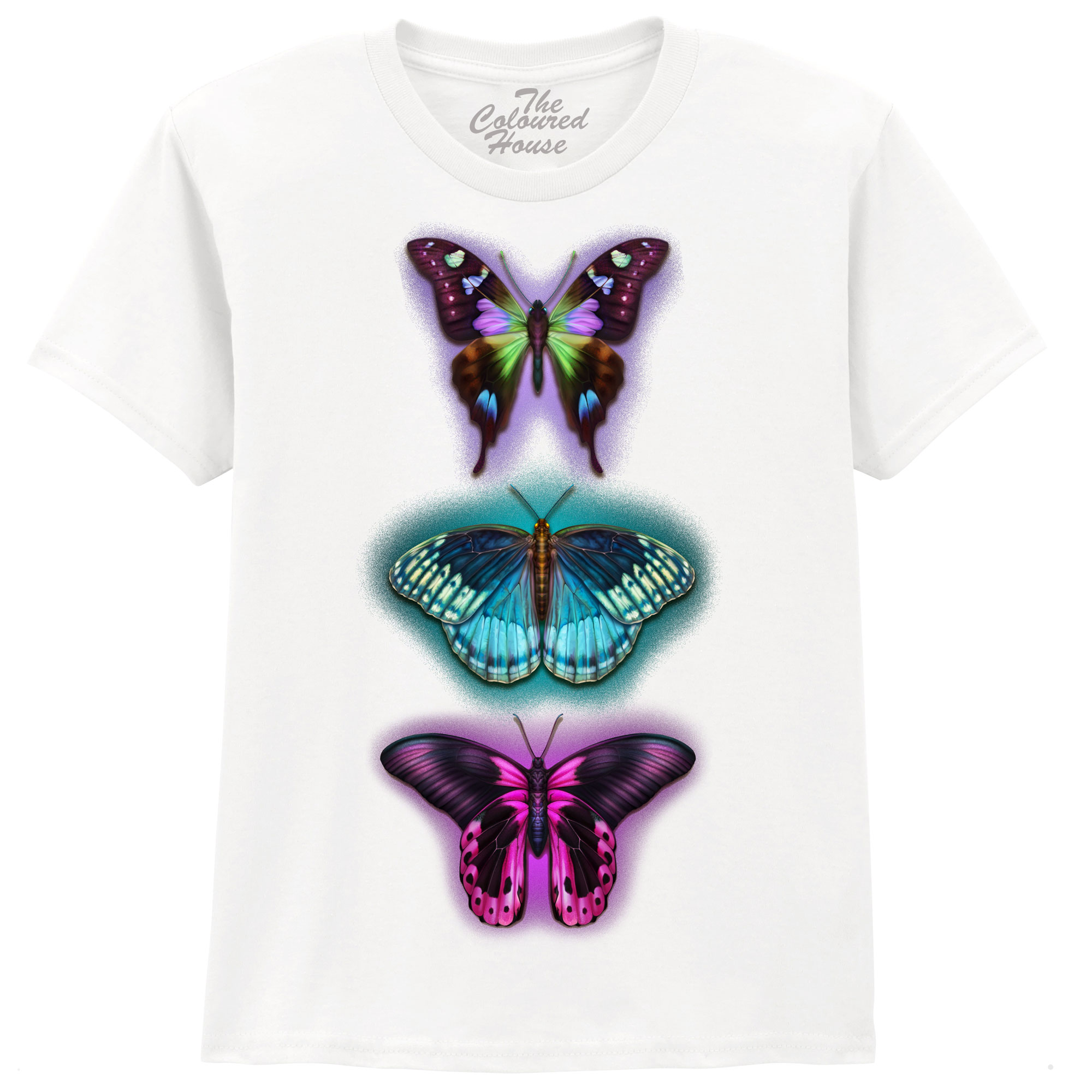 Colorful 3 Butterflies KIDS