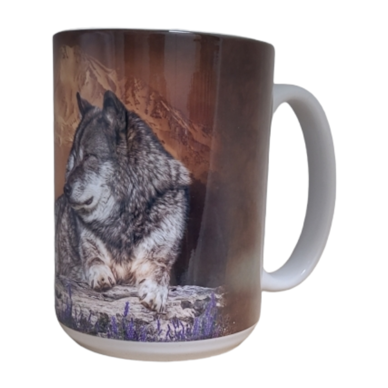 Becher Distant Mountains - Wolf