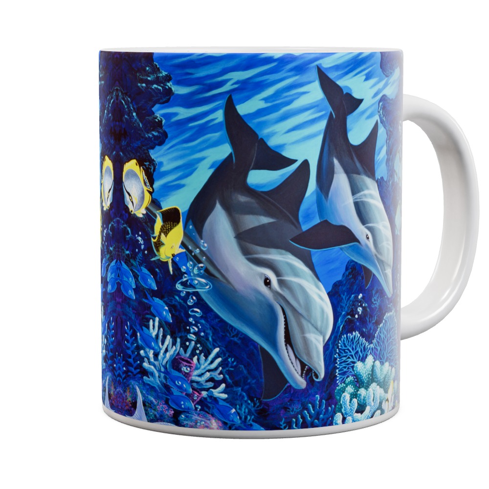 Treasures Of The Sea - Dolphins Mug