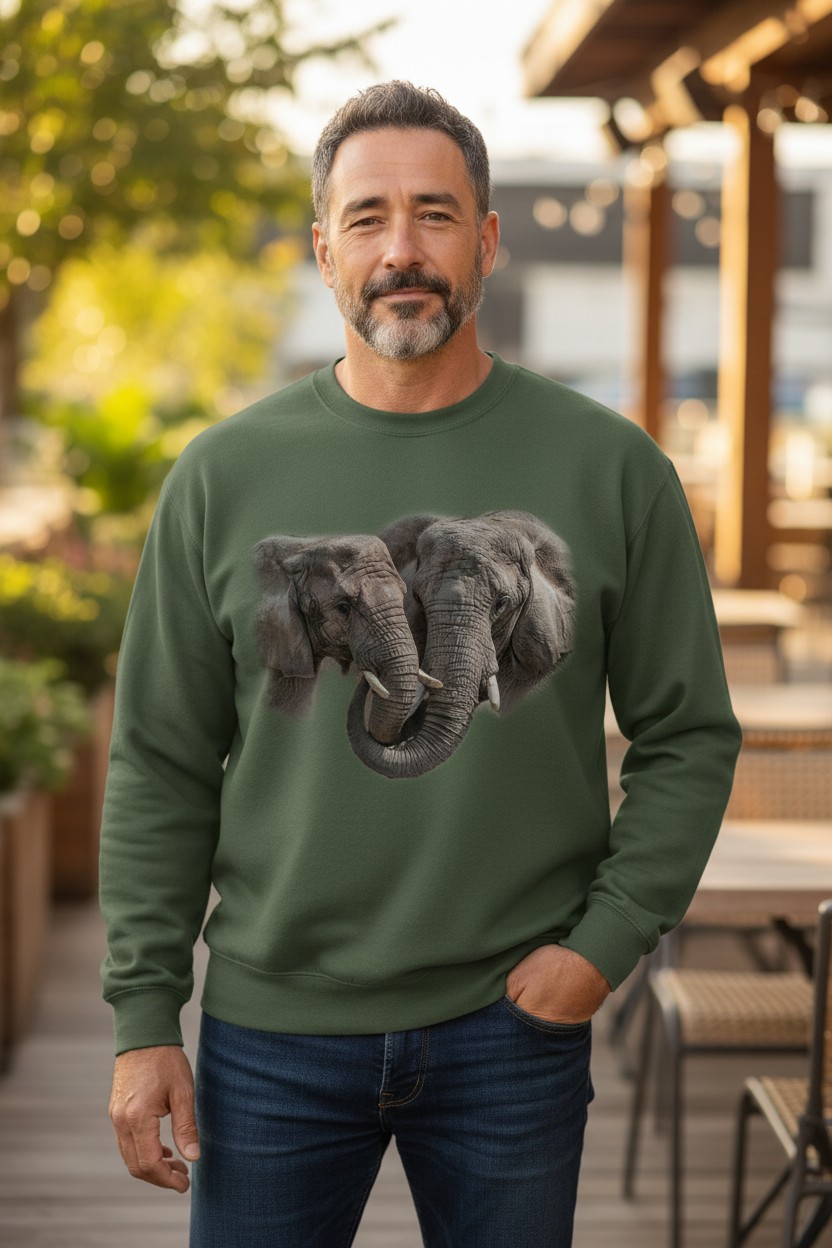 Big Hug - Elephants Sweater