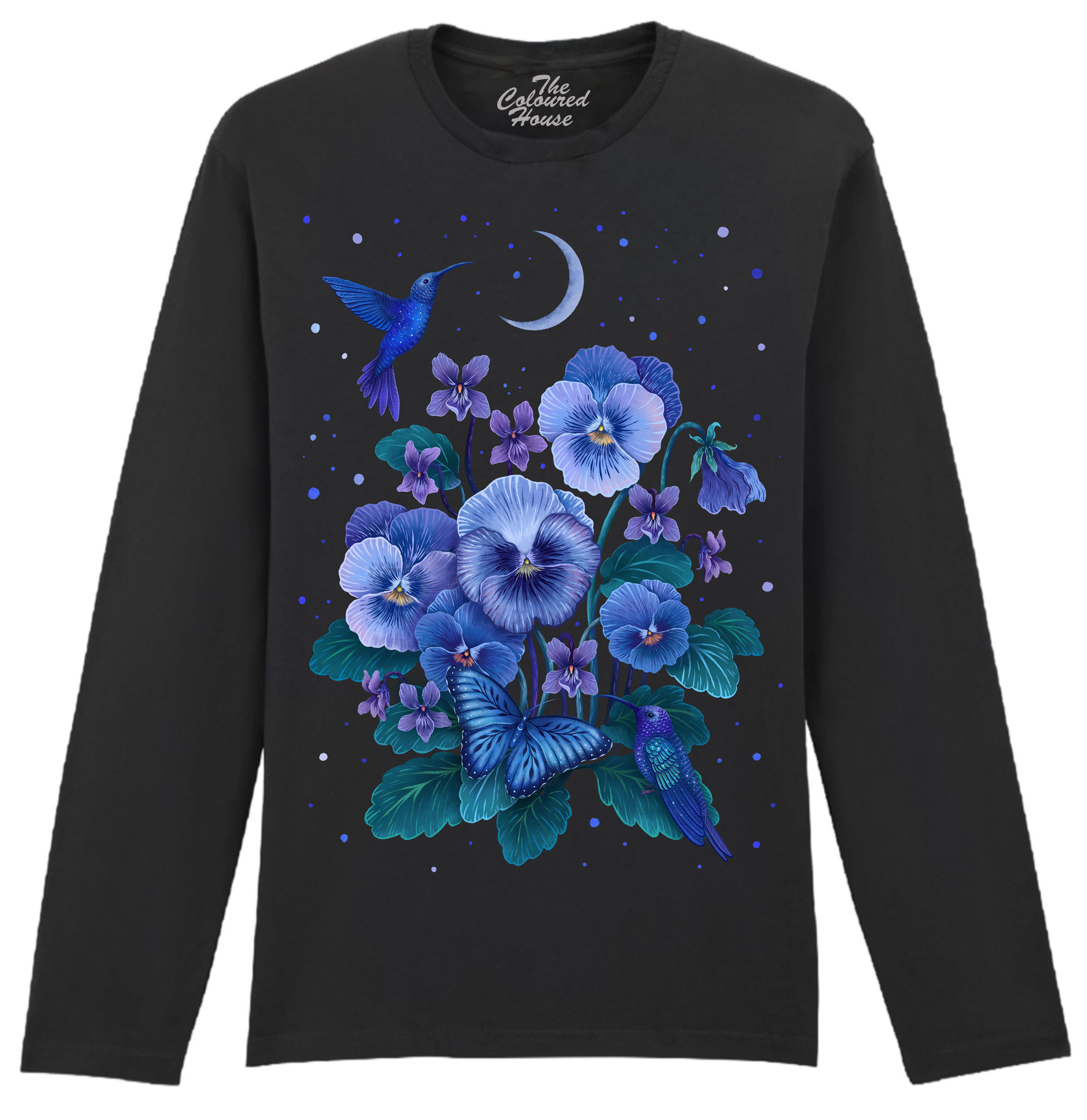 Violet Flower Longsleeve