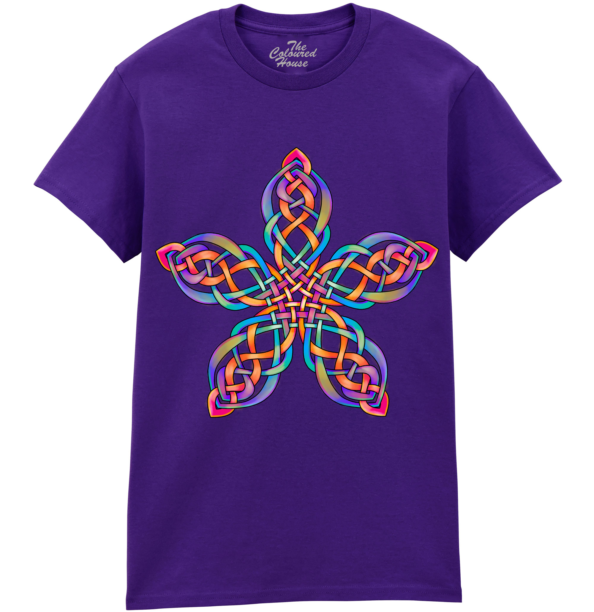 Celtic Knot Five Star Flower
