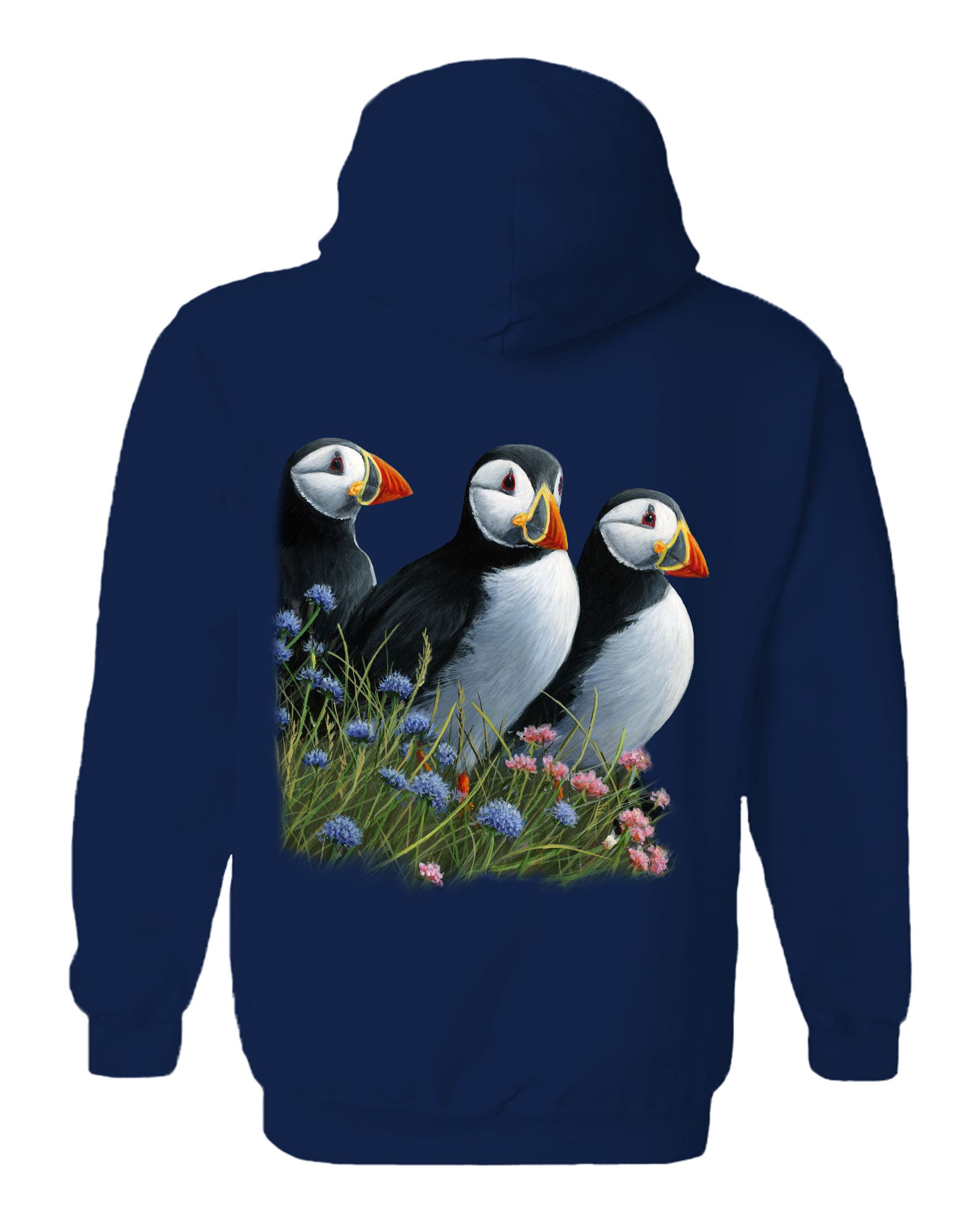 Summer Visitors - Puffins Hoodie