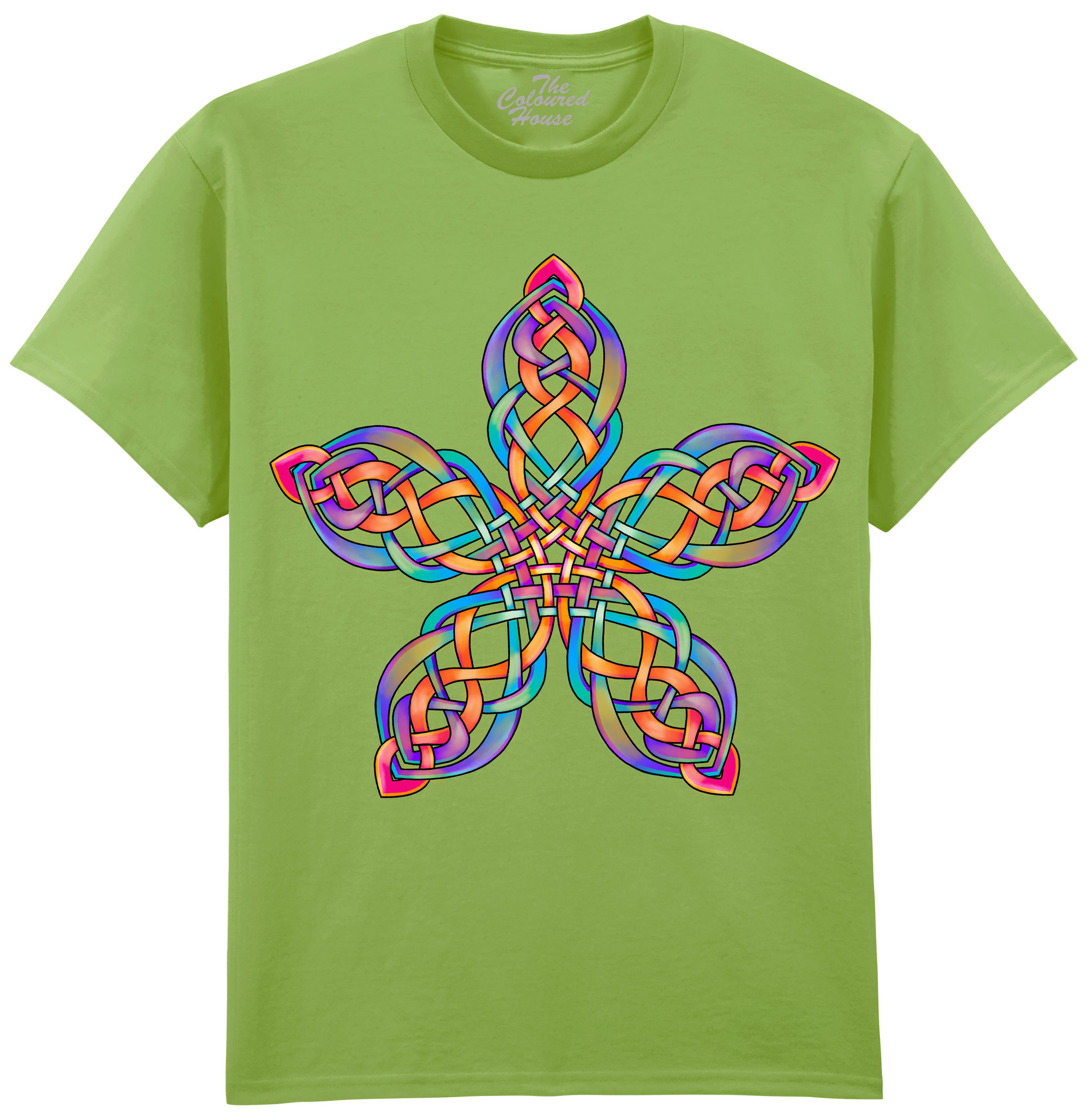 Celtic Knot Five Star Flower