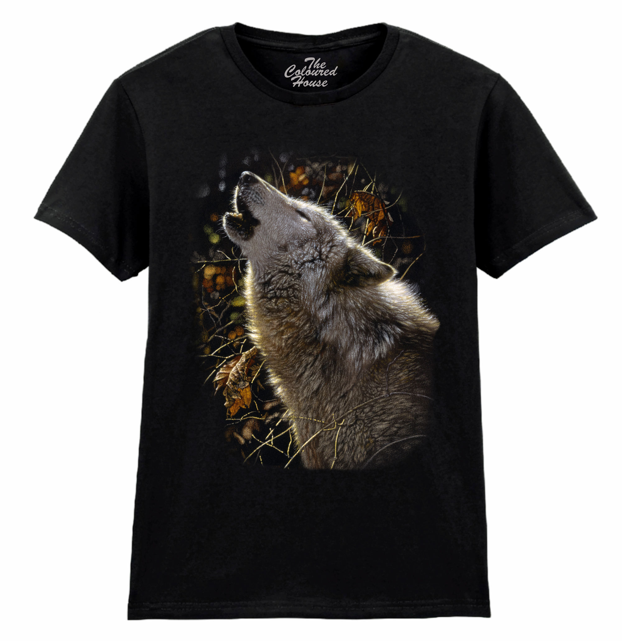 Songs Of Autumn - Wolf Ladies T-shirt