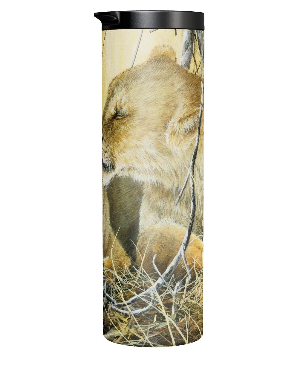 Behind The Ears - Lion Tumbler