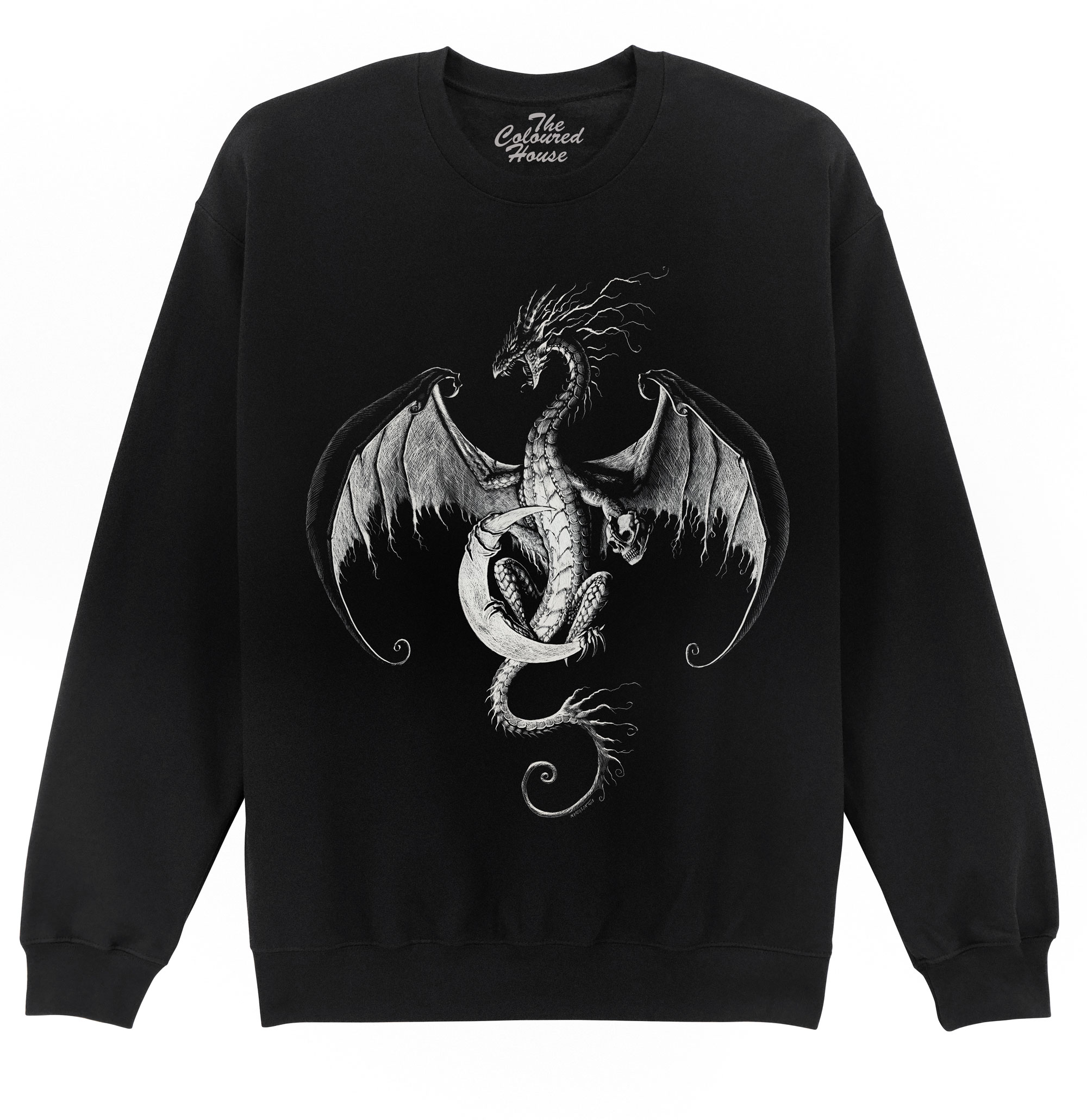 Moon Glow Dragon Sweater