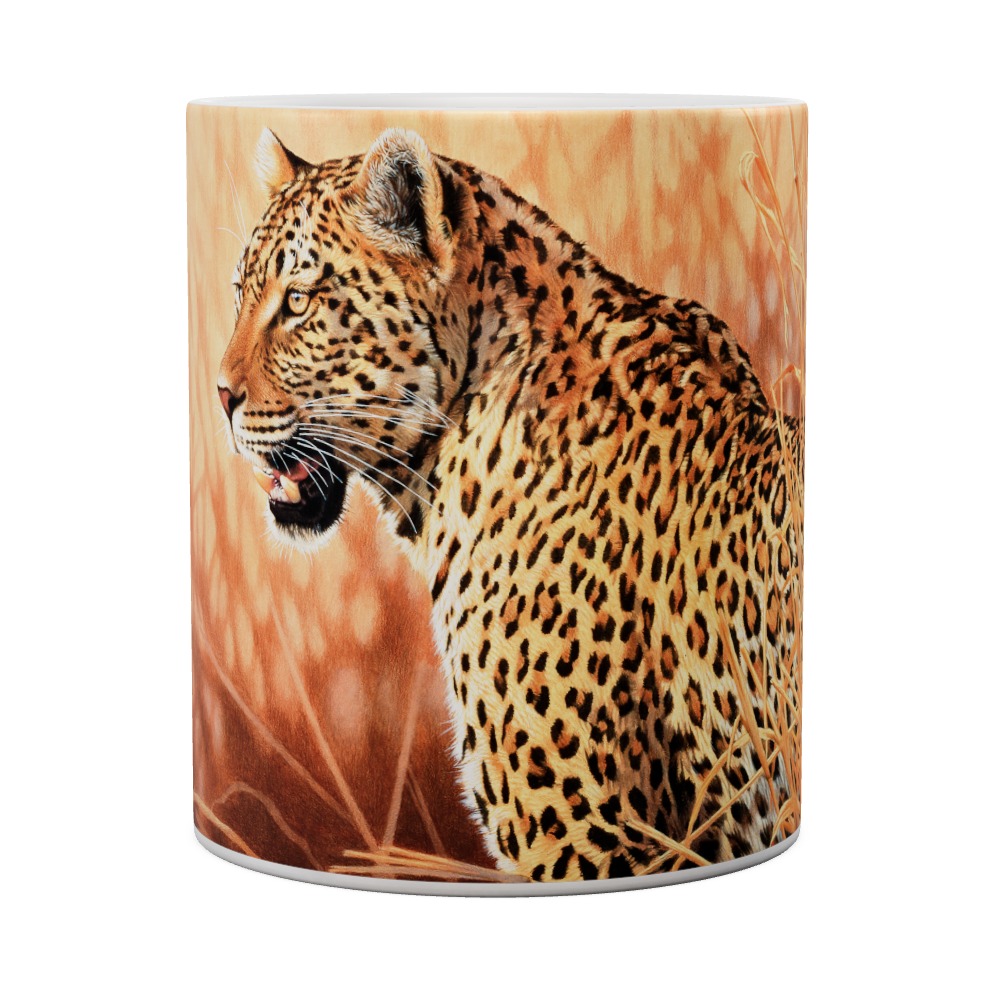 Brave Leopard Mug