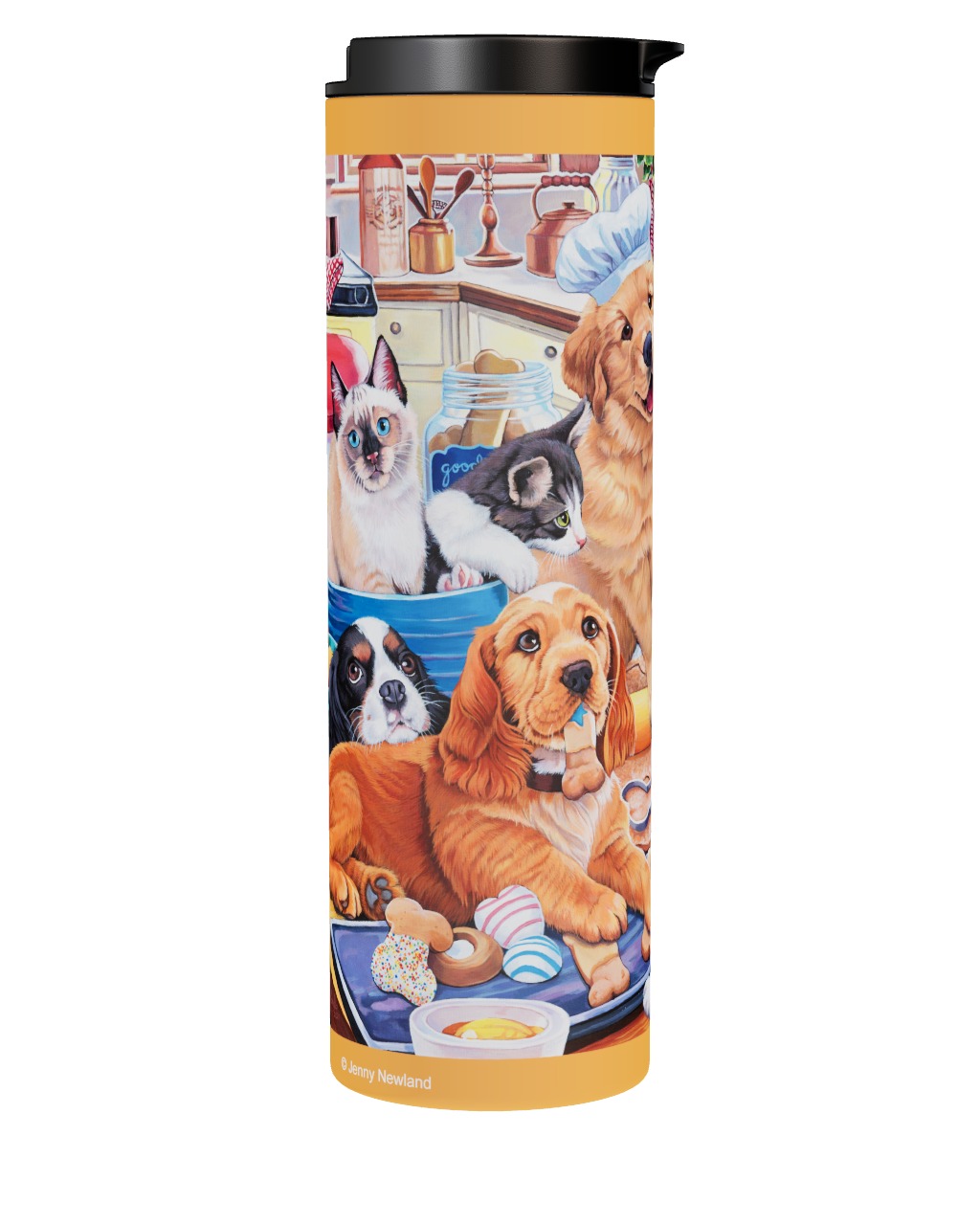 Puppies And Kittens In The Kitchen - Tumbler