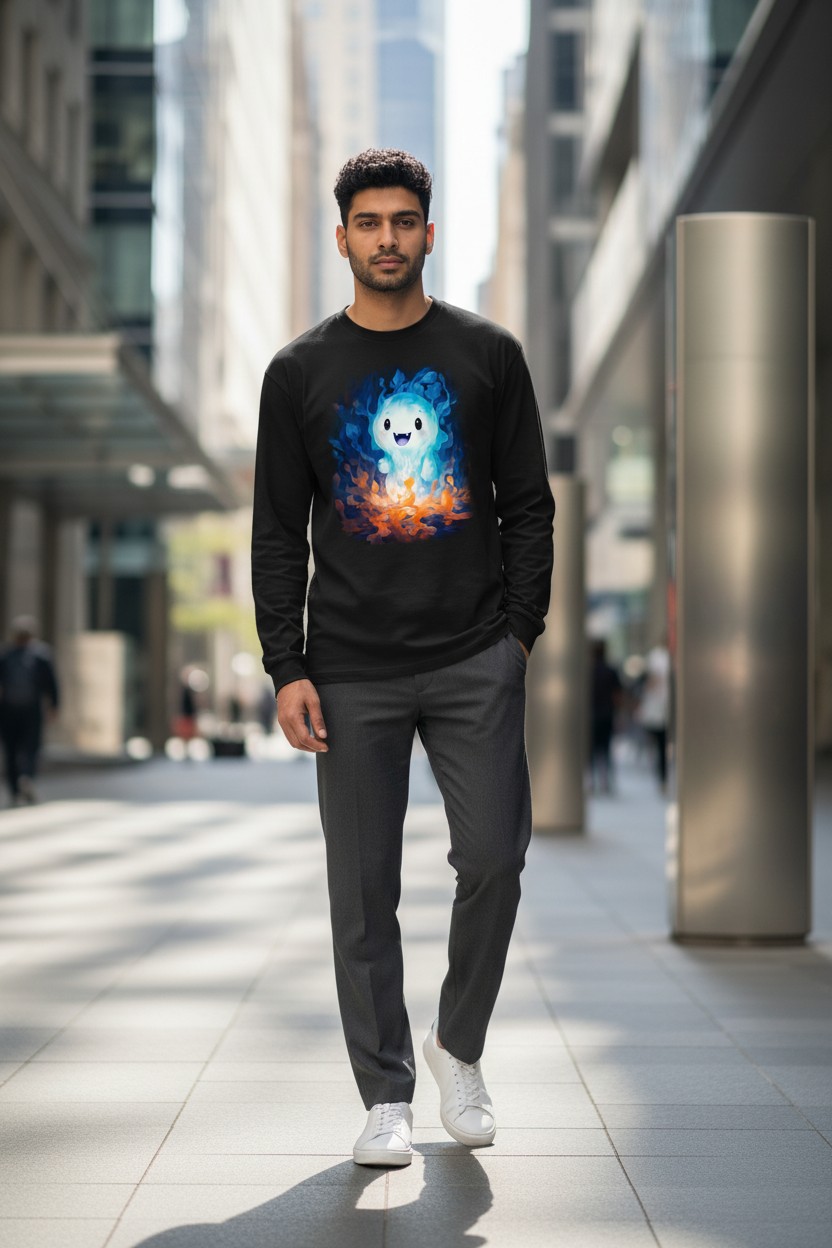 Cute Ghost Longsleeve