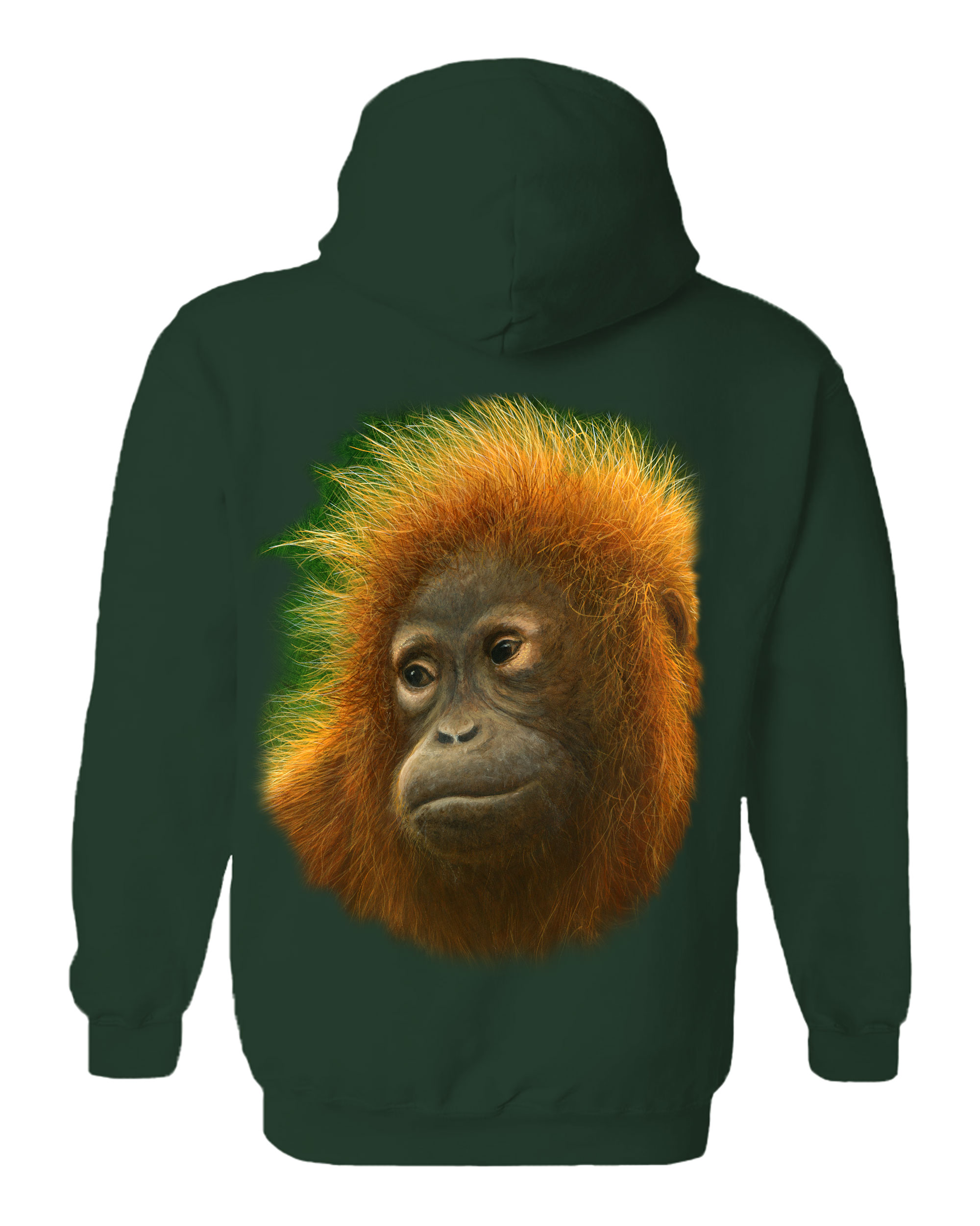Fluffy Orangutan Hoodie