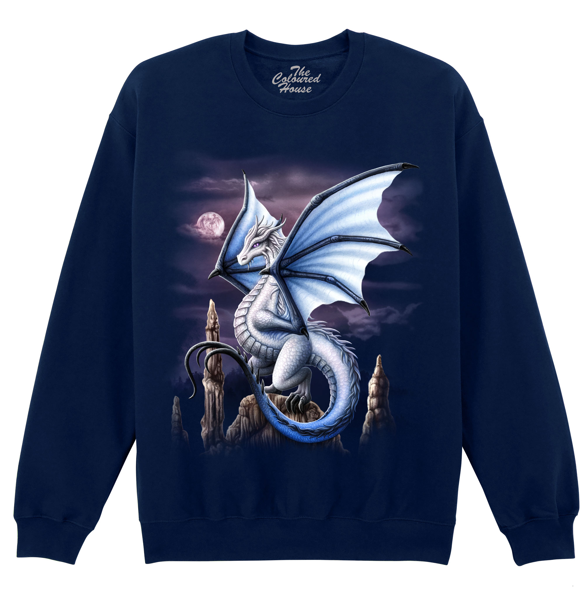 Violet Dragon Sweater