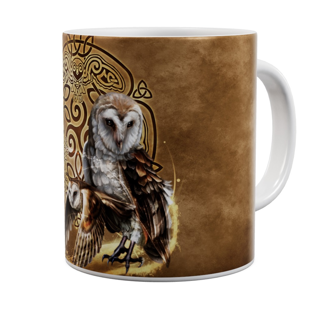 Celtic Owl Mug