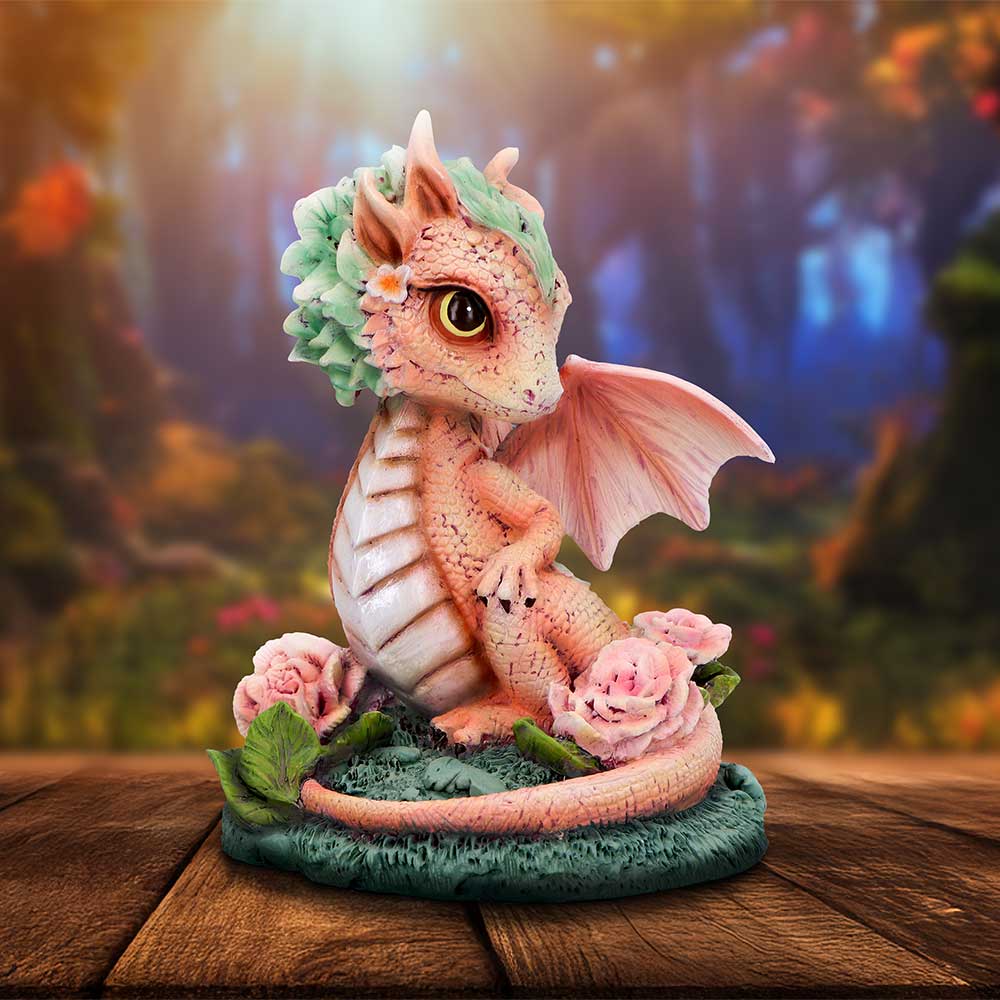 Carnation Flower Dragon - 12cm