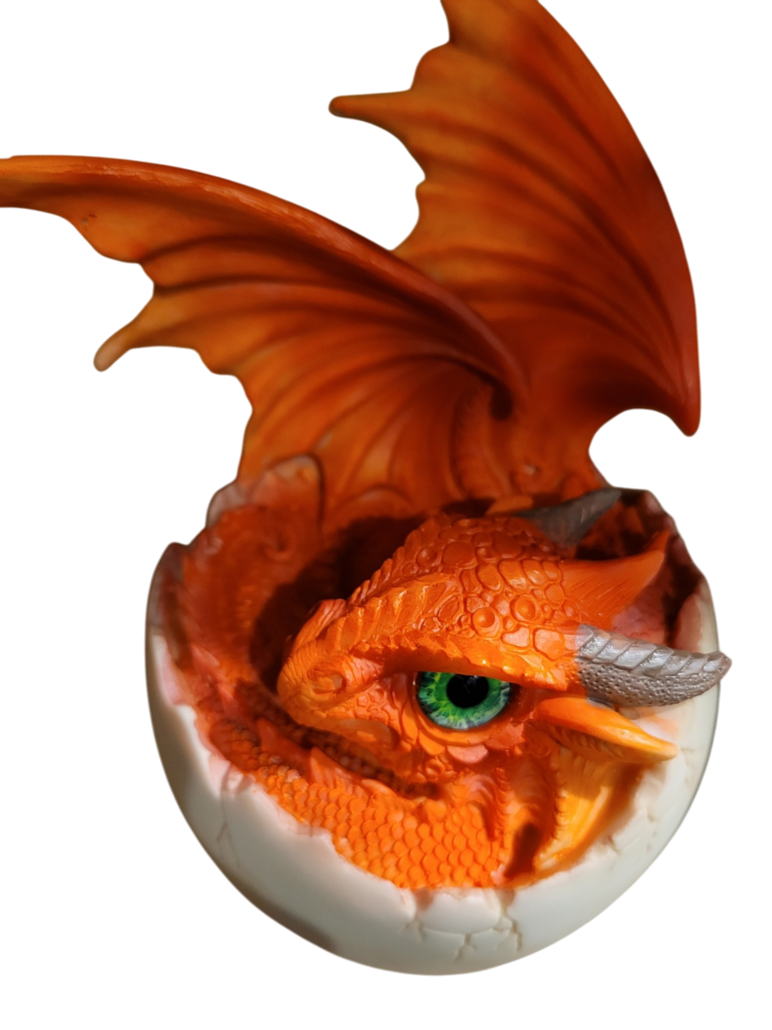 Big Egg Dragon Red-Orange