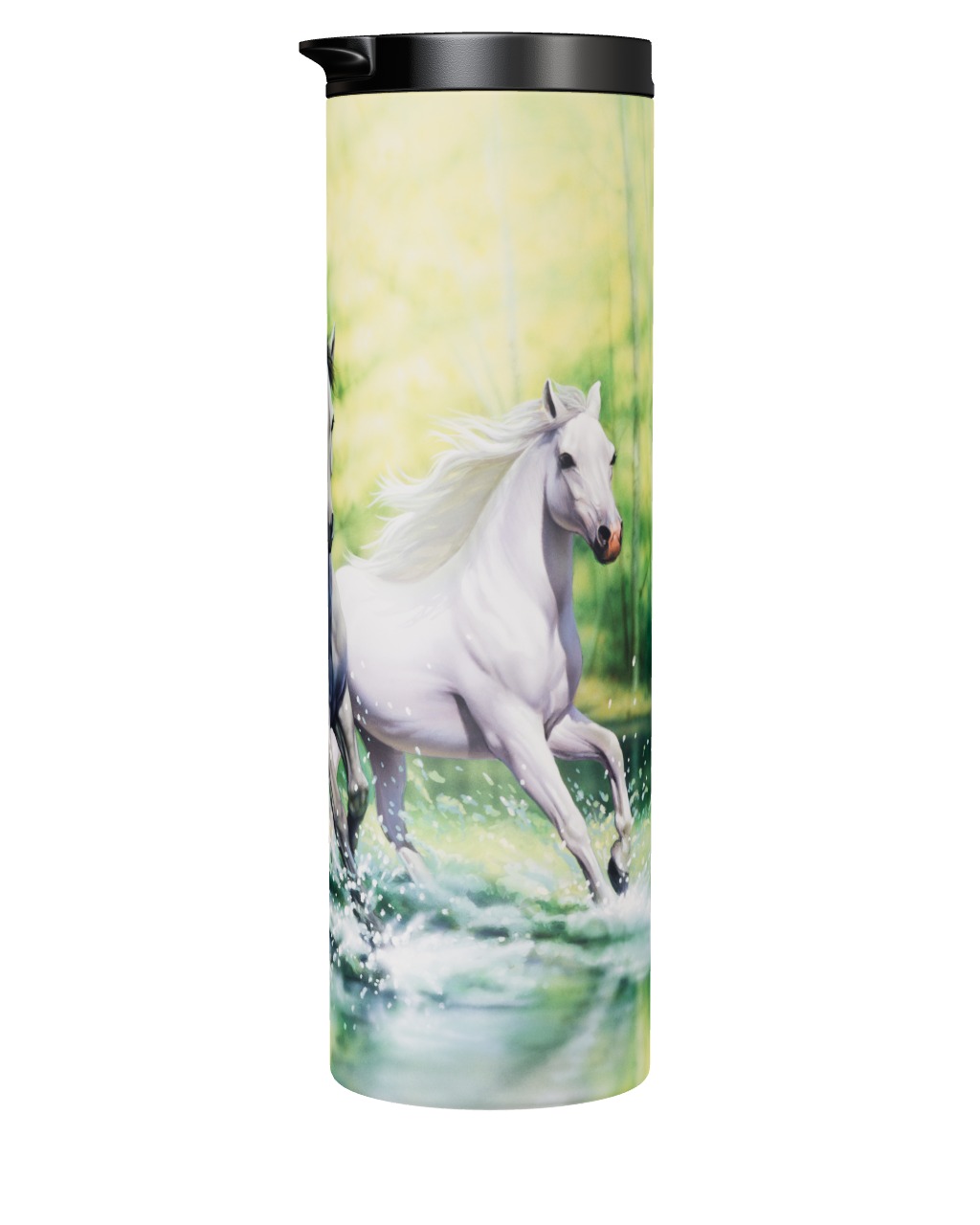 Spring Morning - Horses - Tumbler