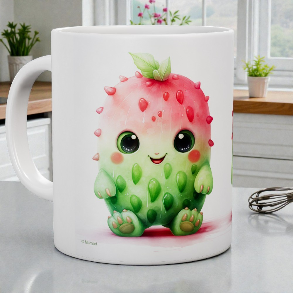 Fruit Monster - Red Headed Pear Mug