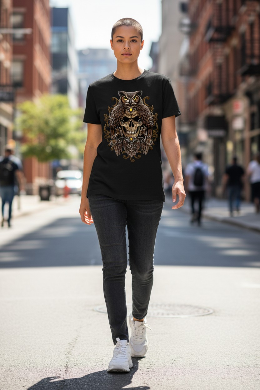 Death Wisdom Ladies T-shirt