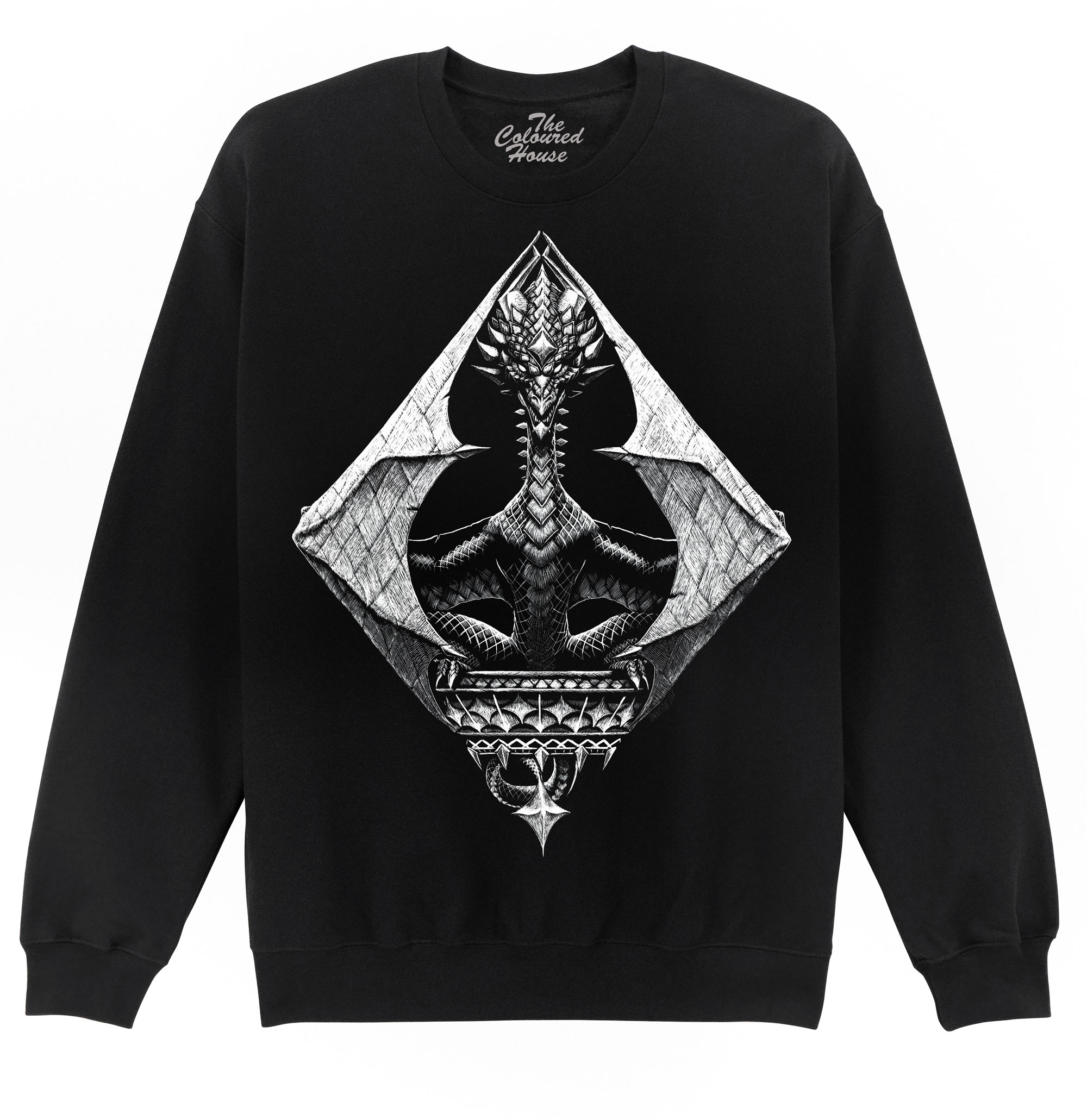 Dragon Of Diamonds Dragon Sweater