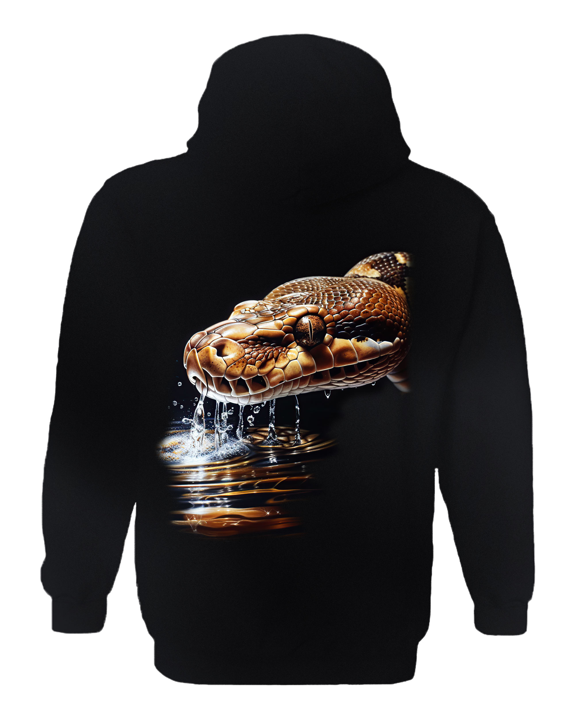 Python In Water Hoodie