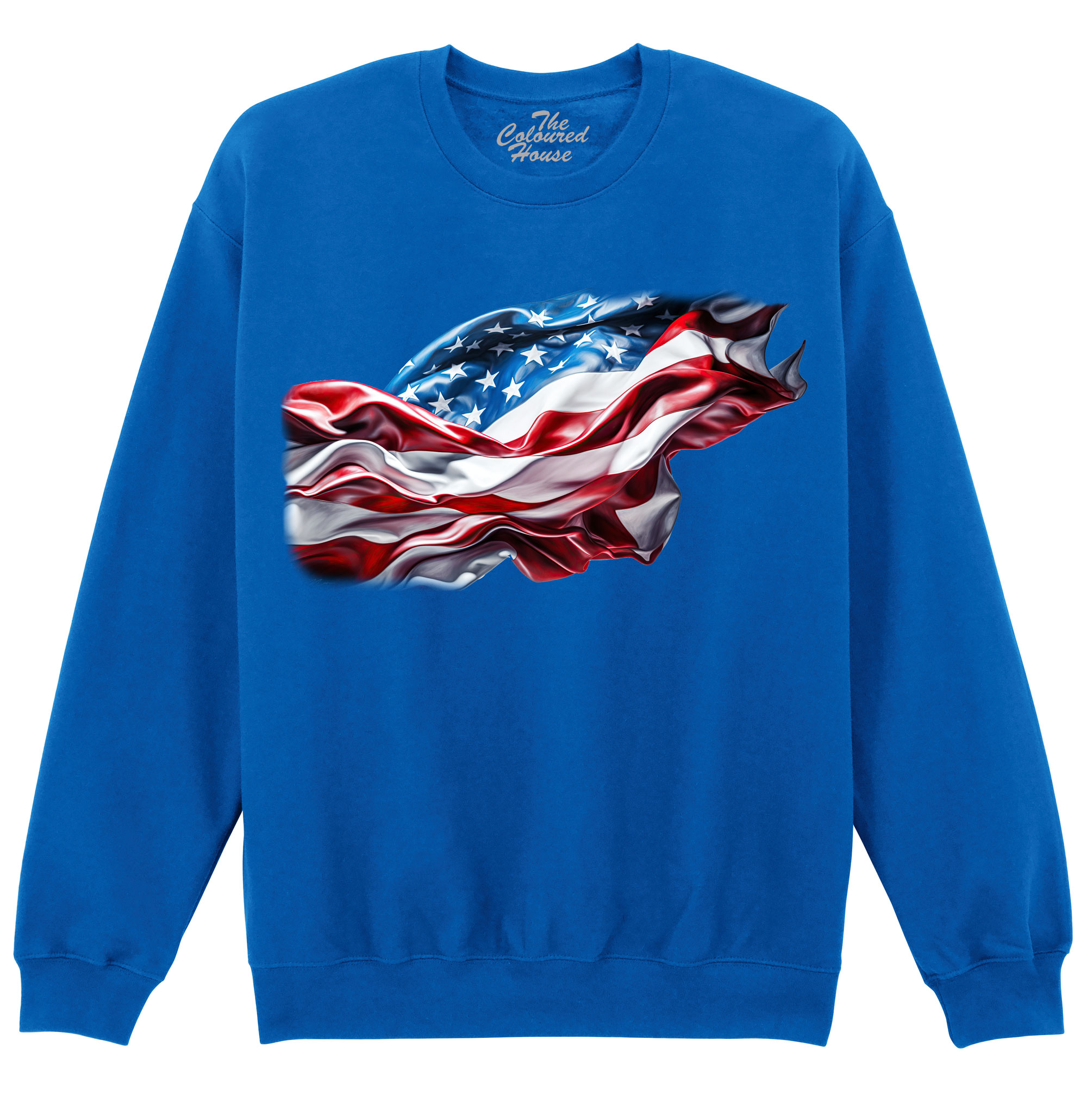 American Flag Sweater