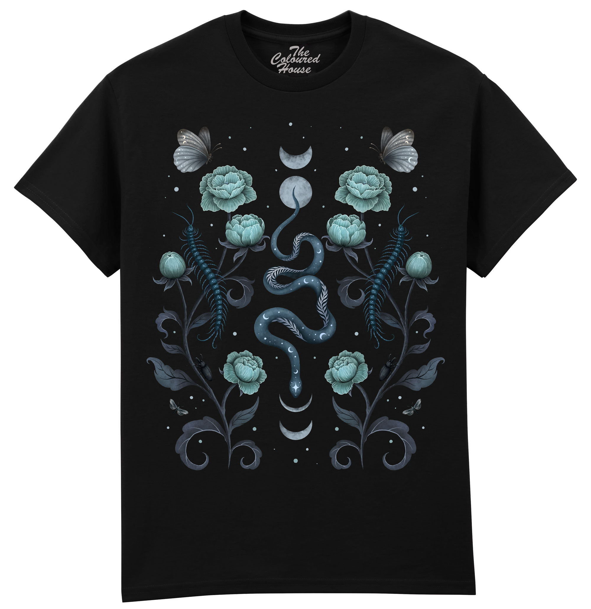 Serpentine Garden Black
