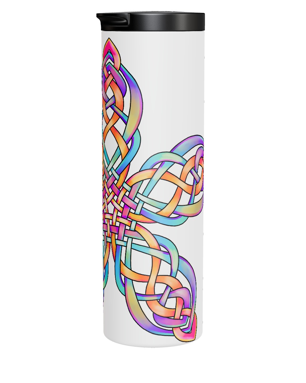 Celtic Knot Five Star Flower Tumbler