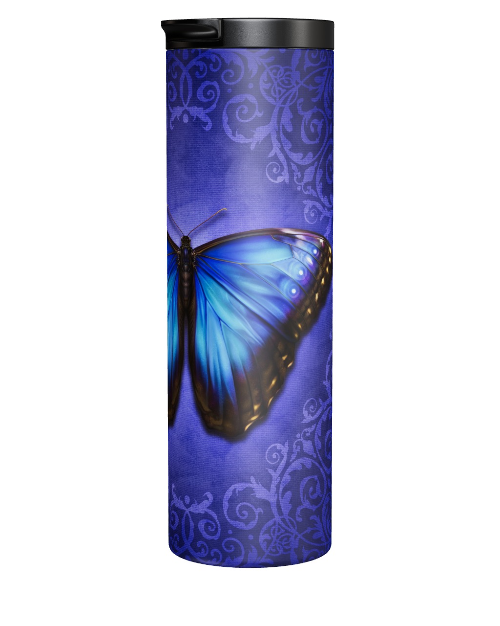 Blue Morpho Butterfly Tumbler