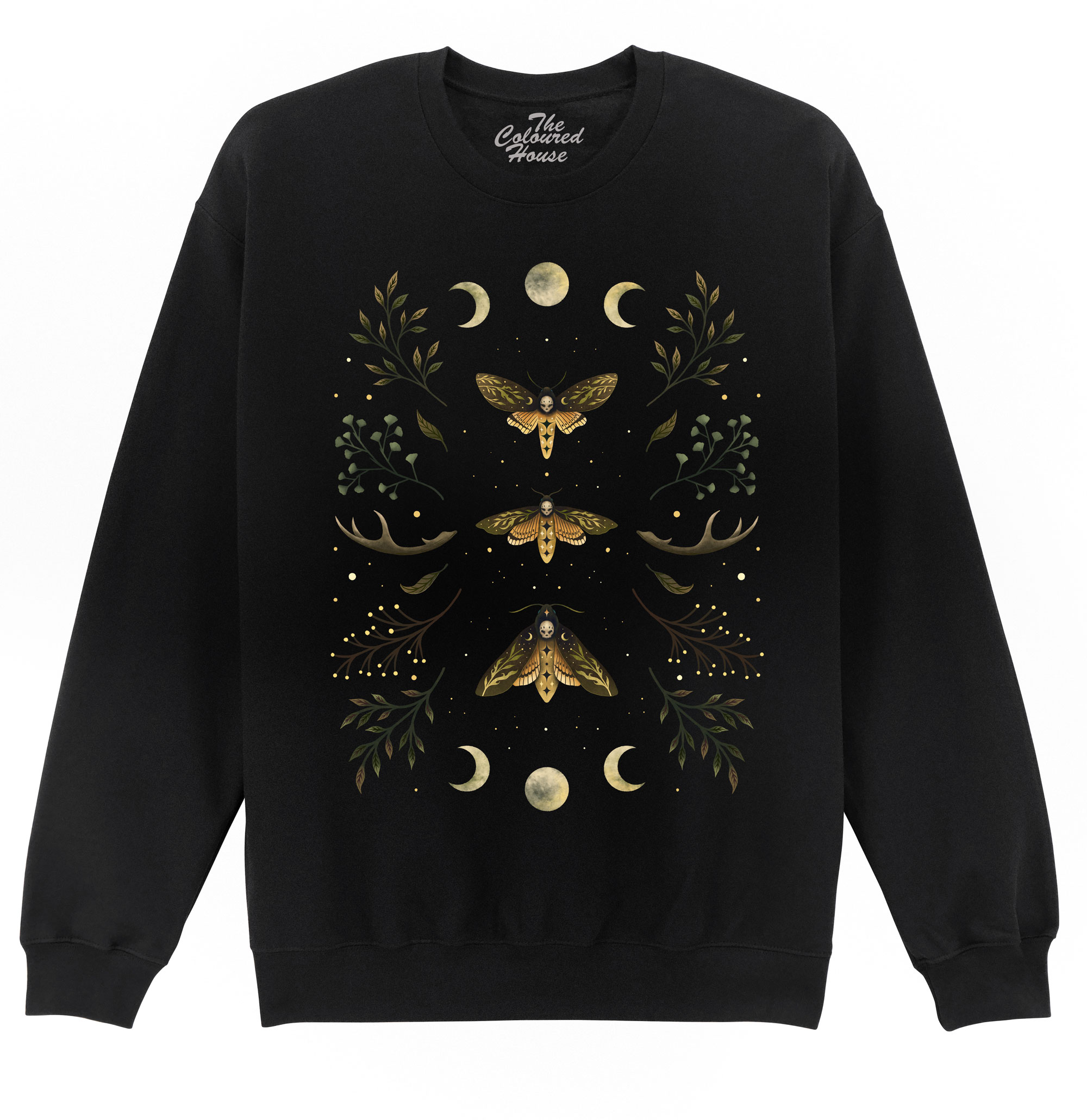 Death S Head Moth Sweater