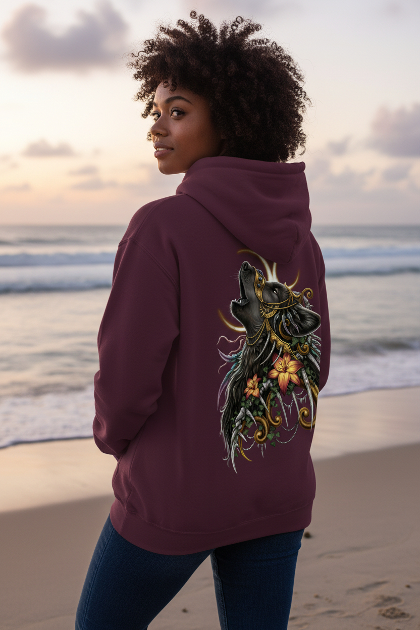 Howling Wolf Hoodie