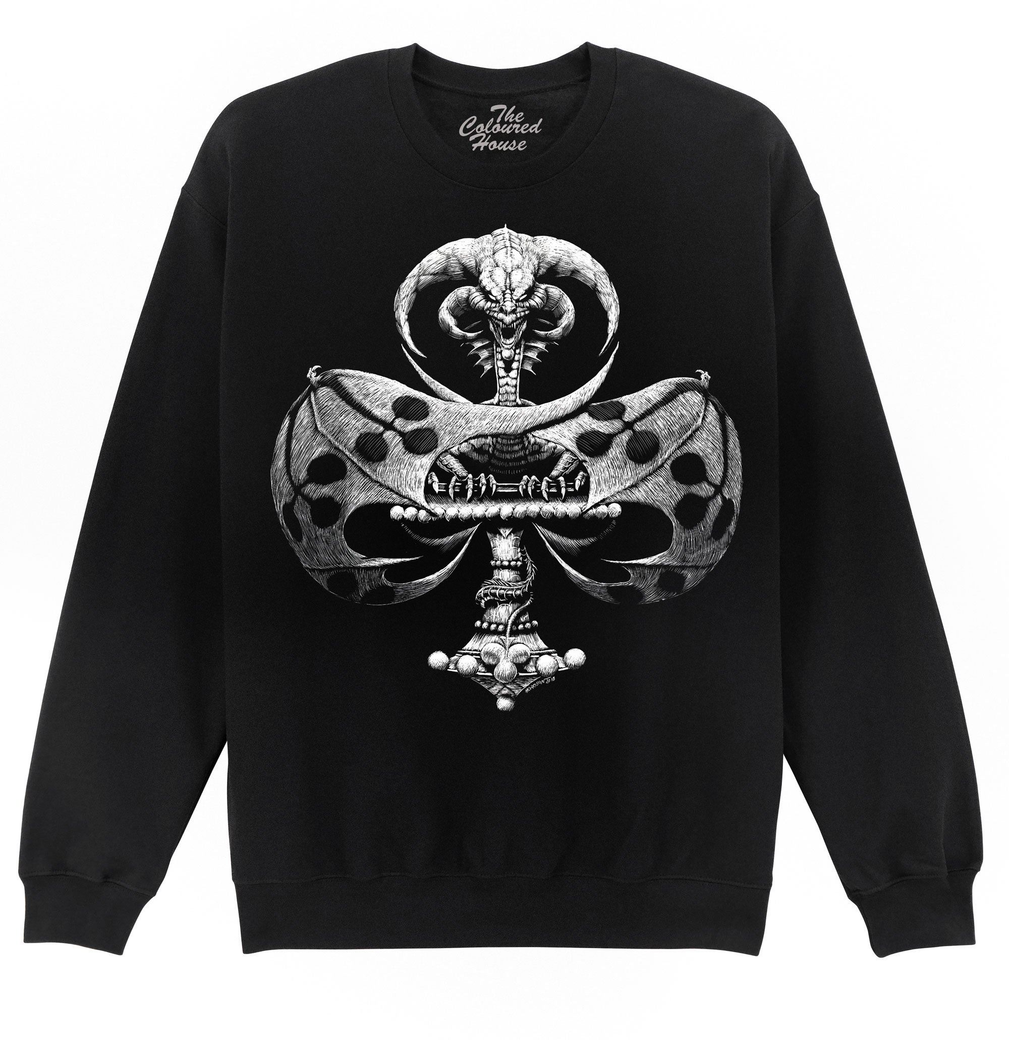 Dragon Of Clubs Dragon Sweater