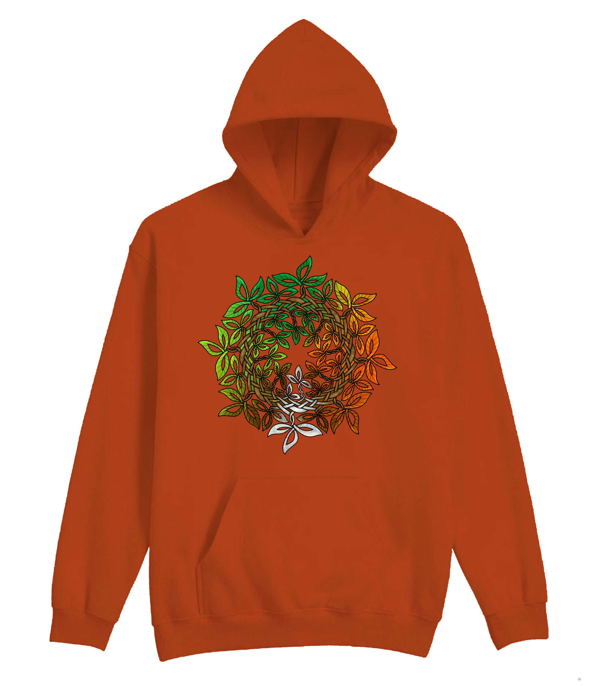 Seasonal Celtic Tree Knot Hoodie