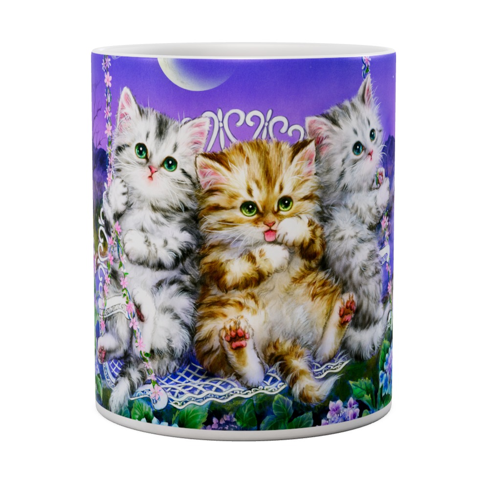 Moonlight Swing - Cat Mug