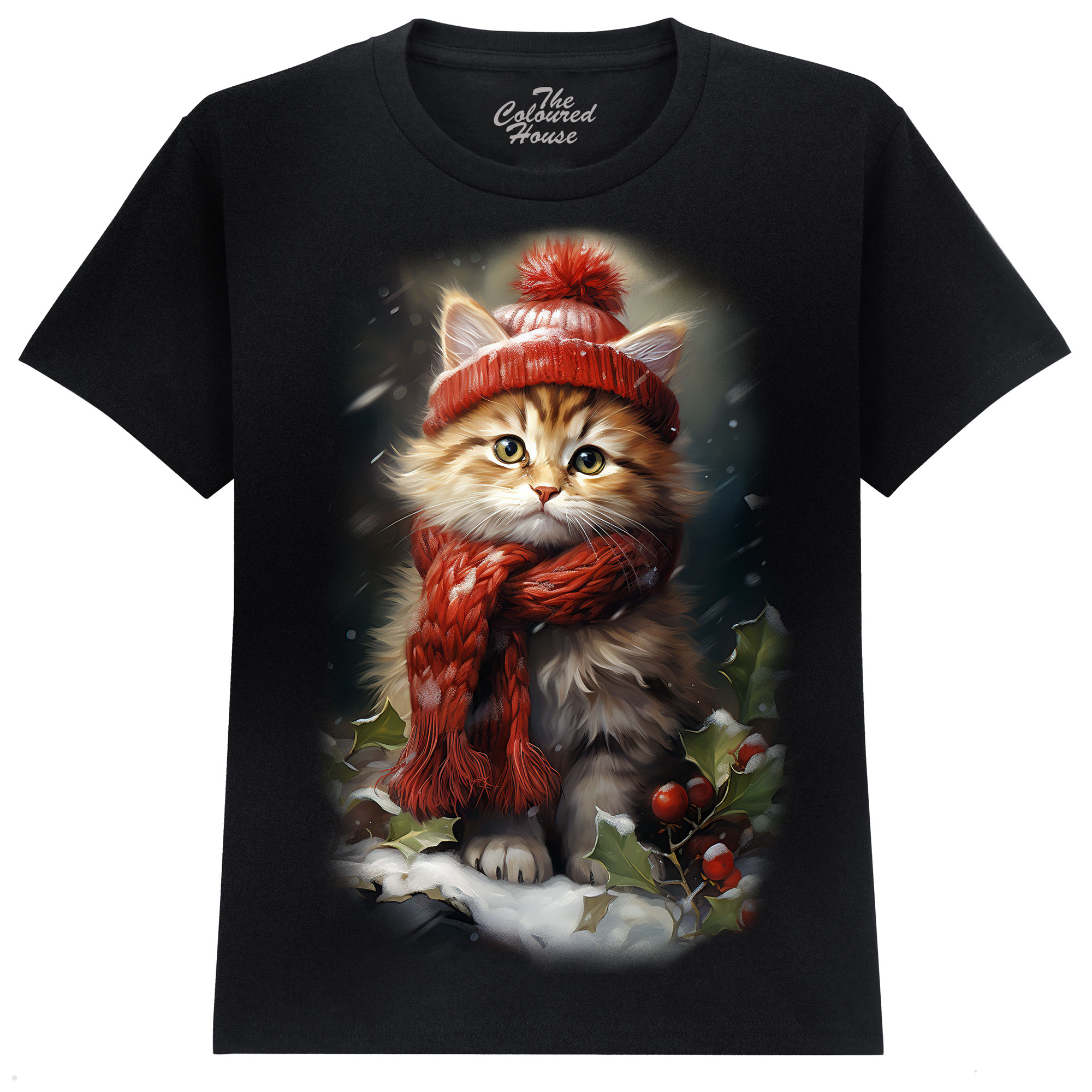 Red Cat In The Snow KIDS