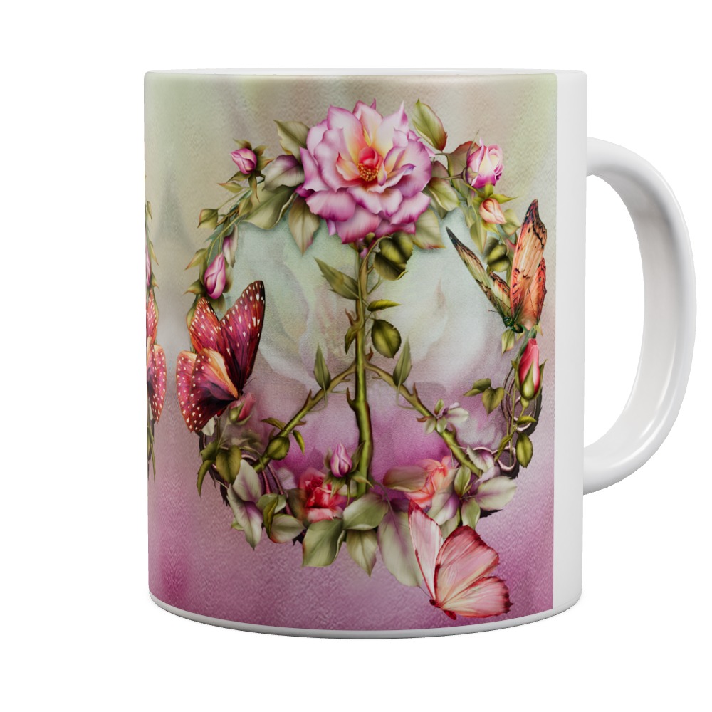 Peace Rose Mug