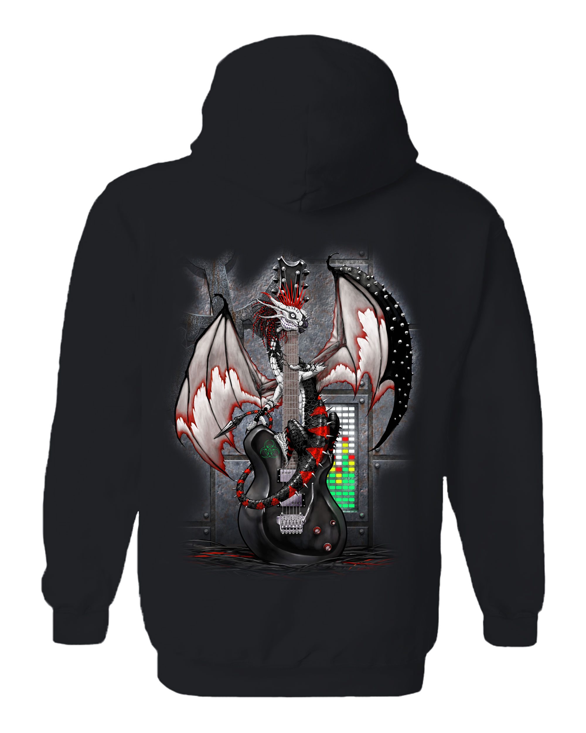 Tech-n-dustrial Dragon Hoodie