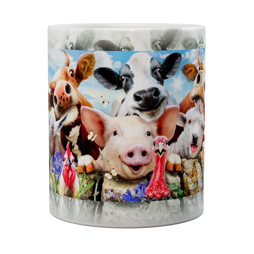Selfie Farm Mug