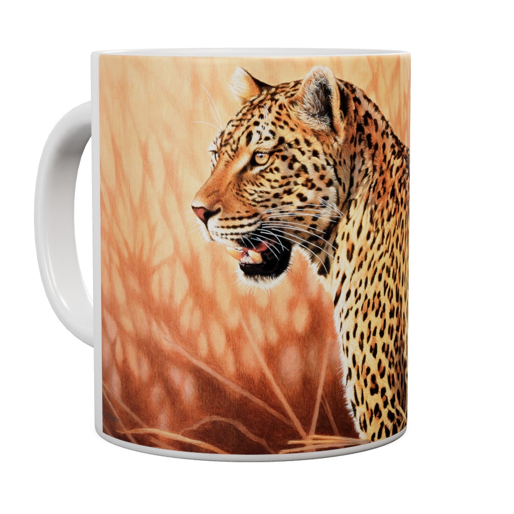 Brave Leopard Mug