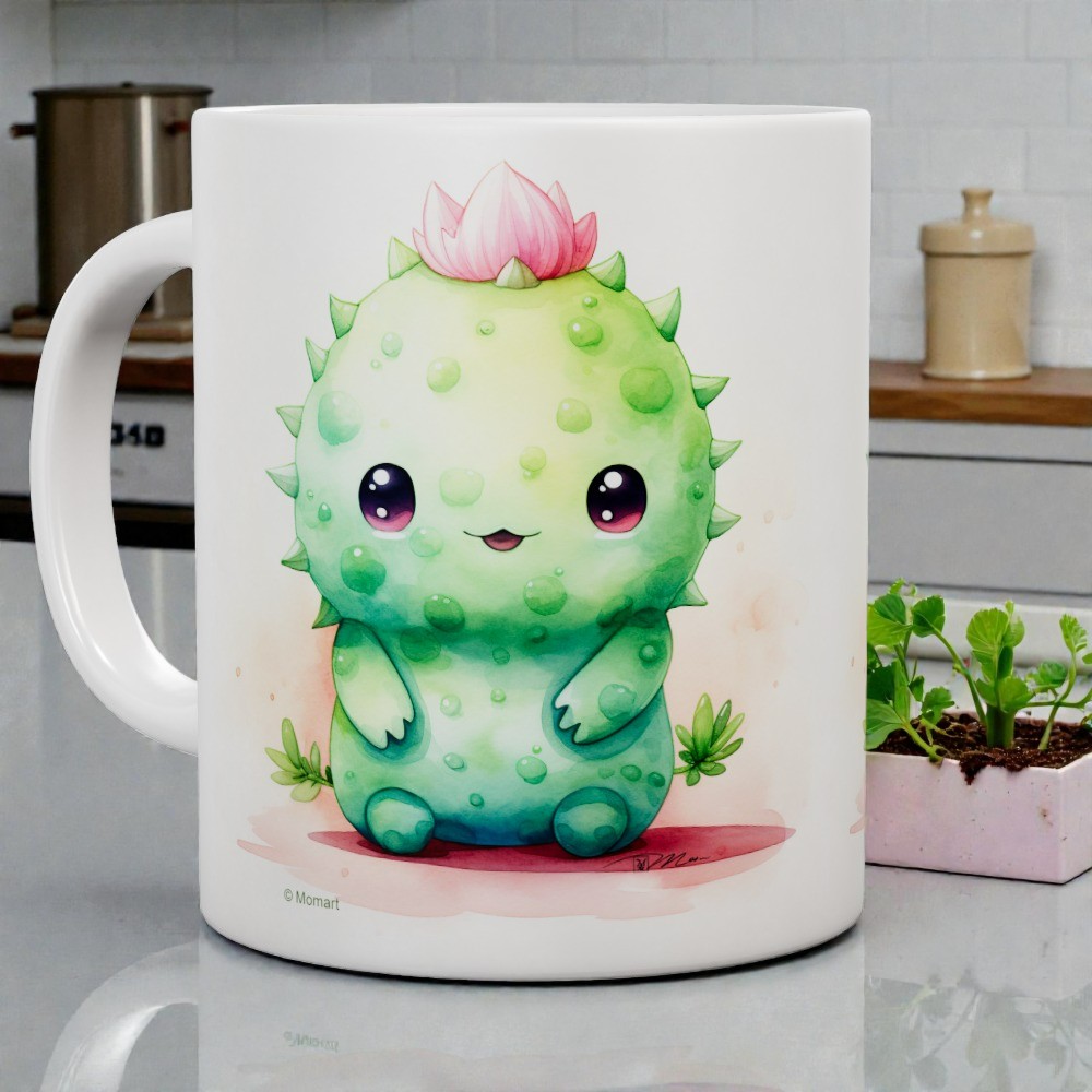 Fruit Monster - Standing Apple Mug