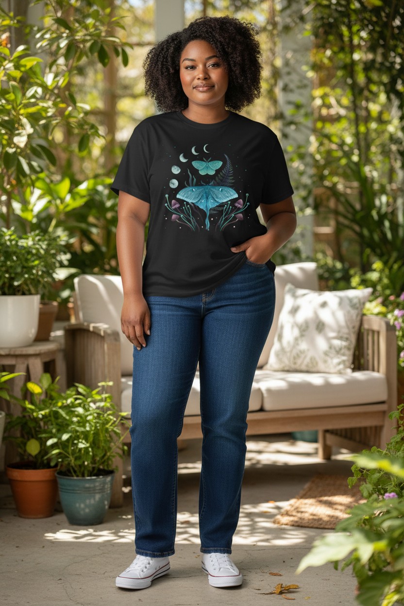 Luna And Emerald Ladies T-shirt