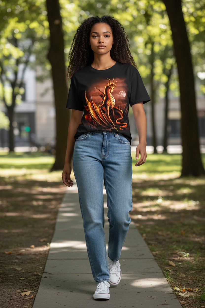 Alessa Dragon Ladies T-shirt