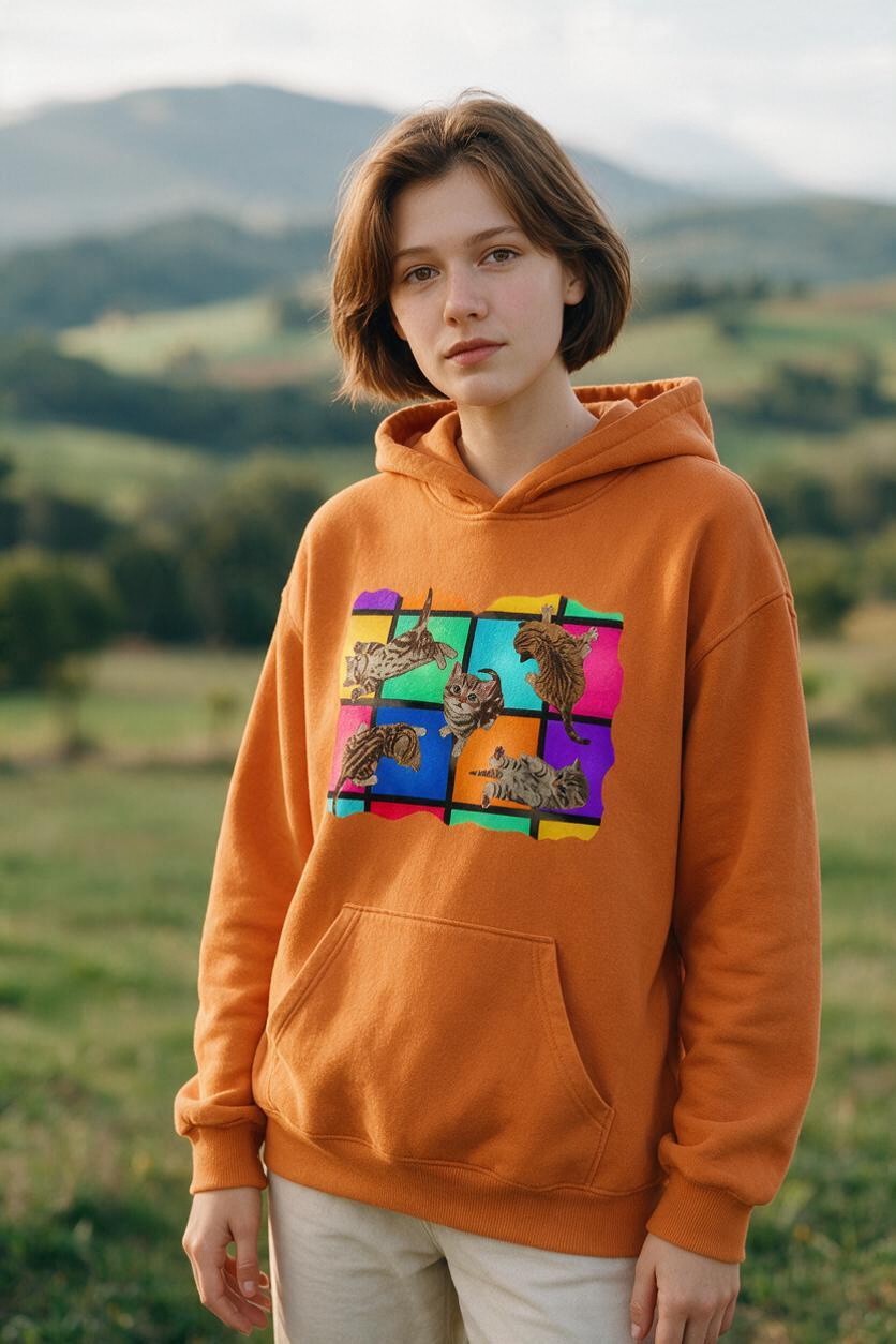 Disco Kittens Hoodie