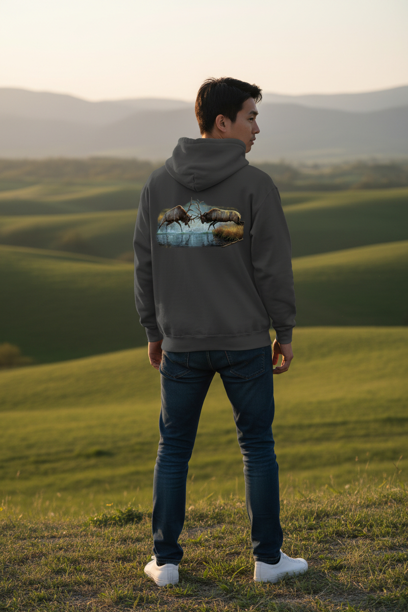 The Battle - Elk Hoodie
