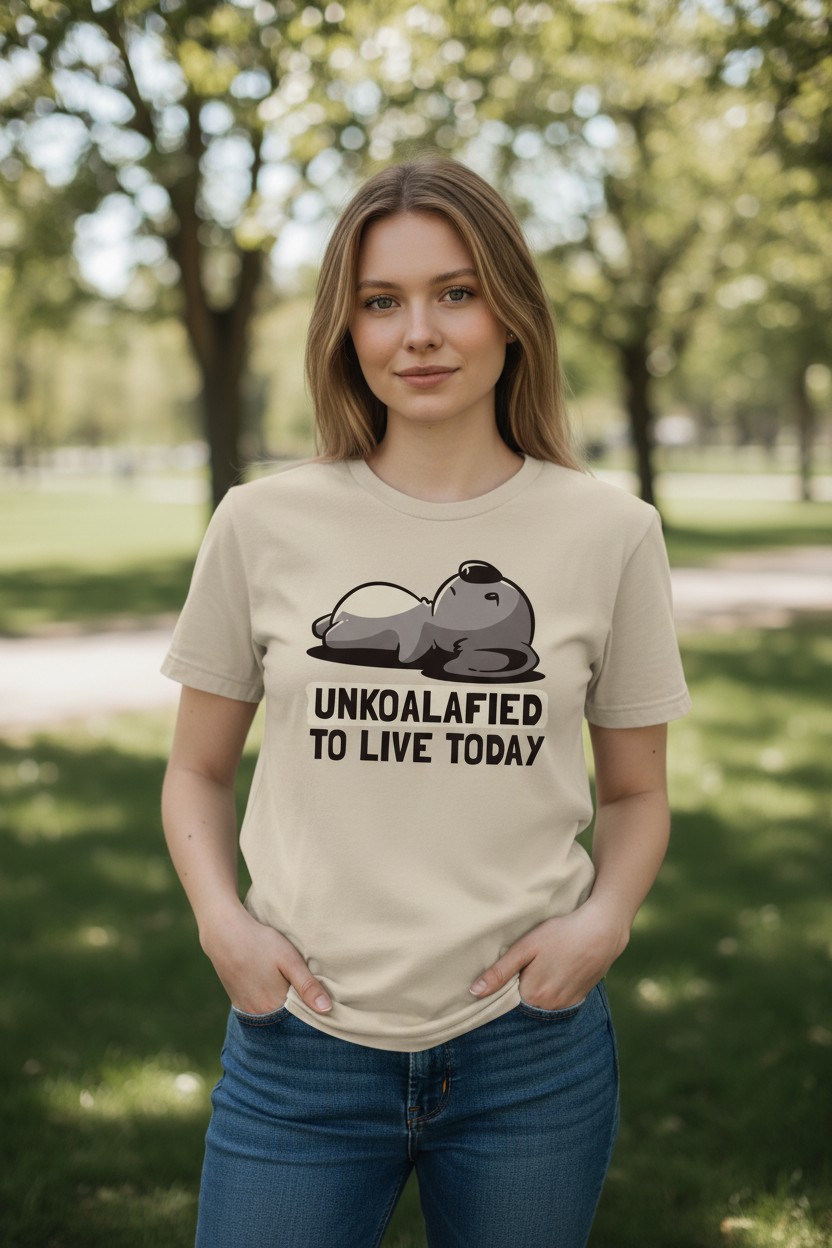 Unkoalified Ladies T-shirt