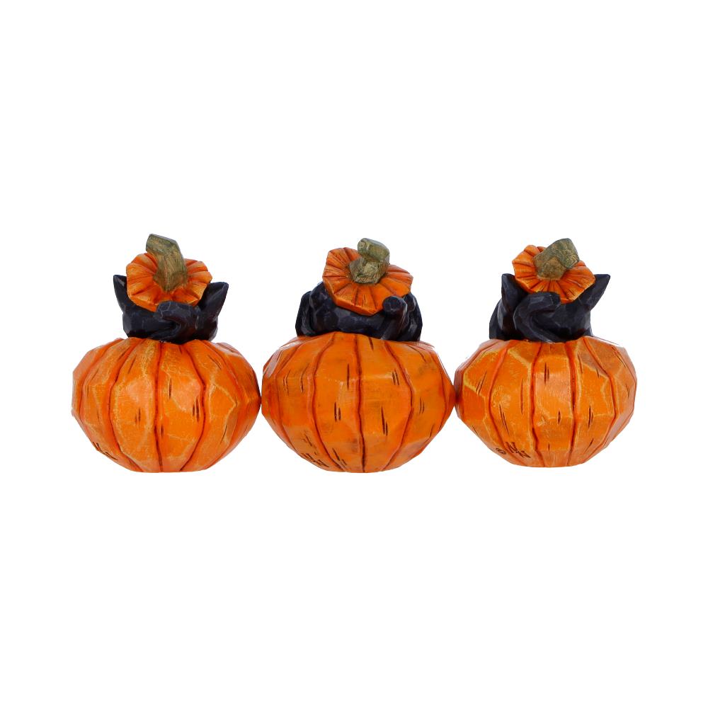 Three Wise Pumpkin Patch - Cats 7.7cm