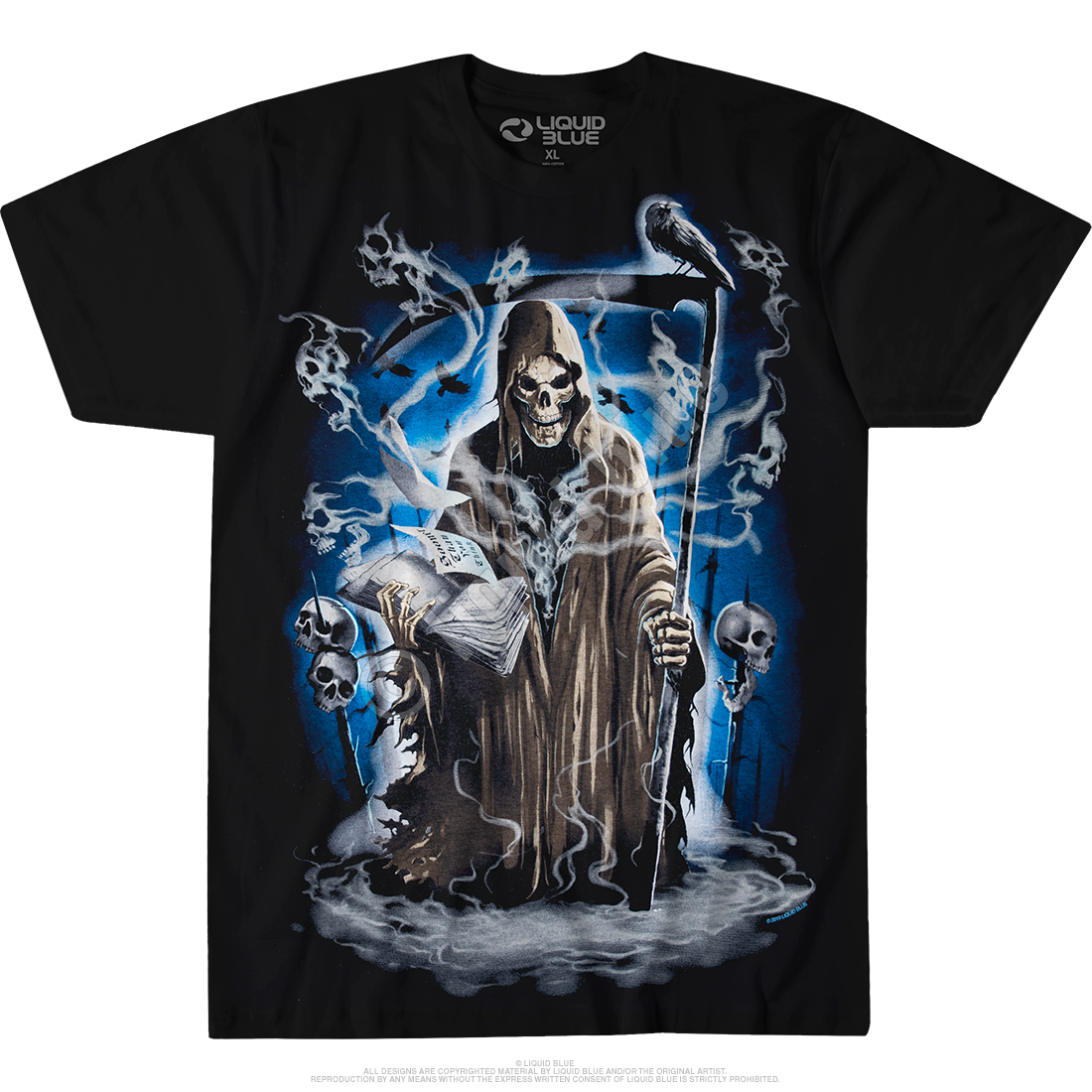 Reaper Madness Dark Fantasy T-shirt